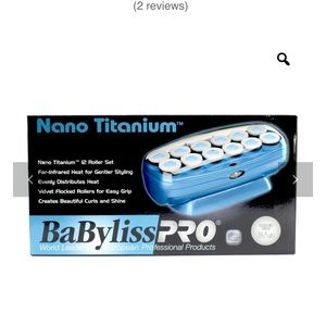 BabylissPRO’s Nano Titanium Professional 12 Jumbo Roller Hairsetter